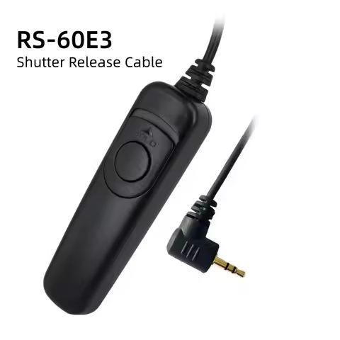 RS-60E3 Wired Remote Shutter Release Control for Canon R6II R7 R8 R10 R50 R RP M5 M6II 90D 80D Penta