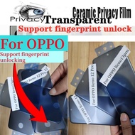 ขนม ฟิล์มเซรามิกใส ใหม่ ความเป็นส่วนตัว เข้ากันได้กับ Xiaomi 13 14 15 Pro Vivo V60 X100 V40 V50 V30