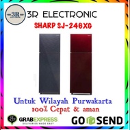 KULKAS SHARP 2 PINTU | SJ-246XG | SJ246XG | SJ-246XG-MS/MR