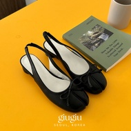 [ from South Korea ] GIUGIU lg5504 Tabi Ribbon Slingback Flats