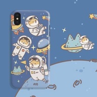 柴犬太空人IPhone Case⚡全包鏡頭位設計⚡(有出華為P20/P30/P30 PRO/Nova 5/5 PRO)