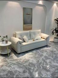 ⭐⭐全新科技絨布沙發床#兩用可折疊沙發床#小戶型奶油風沙發床