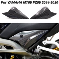 FBMAMA CARON FIBER SIDE PANELS COVER FAIRING COWL PLATE COVER FOR YAMAHA MT-09 FZ 09 MT09 FZ09 MT 09 2014 2018 2017 2017 2018 2019 20