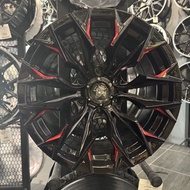 KII RACING SPORT RIM KII 227 FLOW FORMING 17INCH×9J PCD 6×139.7 ET-12 (1 SET)