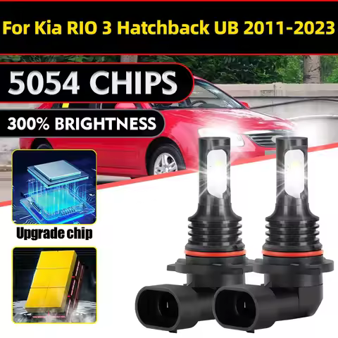 100W 9006 HB4 Fog Lamps 20000LM High Power Auto Front Fog Lights For Kia RIO 3 Hatchback UB 2011 201
