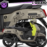 SC.566/LOTSO CARTOON STICKER/FZIO MOTORCYCLE CUTTING STICKER/MOTORCYCLE STRIPING/CARTOON STICKER/MOT