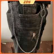 [ZDS] 1/2/3 Layer Long Metal Belt Chain Rock Punk Hook Trousers Pant Waist Link Metal Wallet Chain K