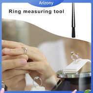 《penstok》 Measuring Stick Ring Measuring Tool Us0-13 Ring Sizer Finger Size Gauge Jewelry Tool for Accurate Ring Measurement