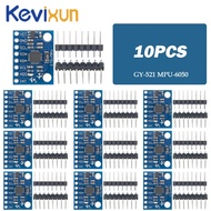 10pcs GY521 GY-521 MPU6050 MPU-6050 IIC I2C Antara 3 Paksi Analog Giroskop Sensor Accelerometer Modu