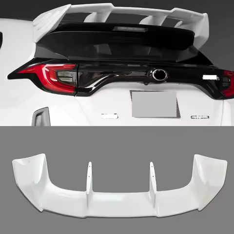 FIBER GLASS FRP TOMS STYLE REAR ROOF WING FOR 20- GR YARIS MXPA12 GXPA16