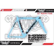 FIXIE LOW STICKER CUTTING DECAL