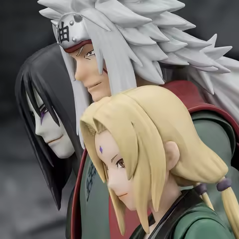 Spot SalePrecio bajo en Stock BANDAI caja Original S.H.Figuarts NARUTO JIRAIYA TSUNADE OROCHIMARU SH
