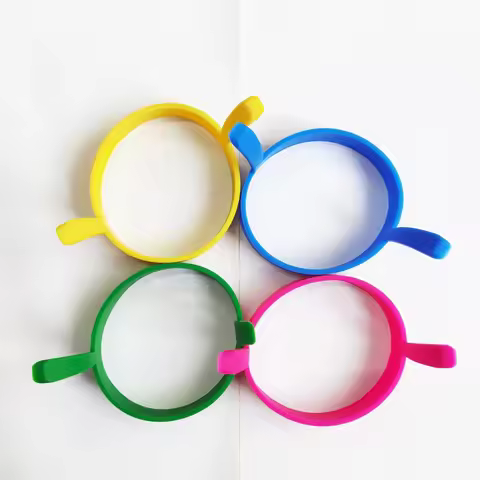 4-piece kitchen cooking silicone frying pan, frying pan, pancake, egg frying pan, and frying pan rin