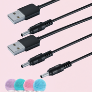 [China Plug Adapter Needed] Universal Foreo Luna Charging Cable Mini2/1/3 Play Go Face Washer Electr