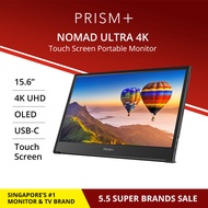 PRISM+ NOMAD 4K ULTRA 16 15.6 4K UHD [3842 x 2160] OLED 145% sRGB Built-in Battery Professional Portable Monitor Product