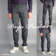 PRIA Chino Pants Men Office Distro Stretchy Material Premium P0U9 Guys Quality Long Pants