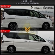 Nissan Serena (C27) Decorative Lower Window Trim Strip Window Chrome Cover Chrome Garnish Serena Acc