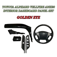 Interior Dashboard Panel Toyota Alphard Vellfire ANH20 08-15 Interior Panel / Steering Wheel / Door 