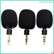 WU Portable Mini Microphone Mic 3 5mm Aux Mono Stereo 4 Pole Capacitance Mic