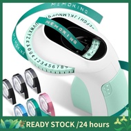 Embossing Label Maker E975 3D Embossing Label Printer Machine with 6 Rolls Emboss Tapes, Handheld Em