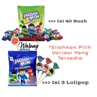 Old-School Neon Champion Candy – 90s Children's Favorite I Unique Old-School Lollipop Candy