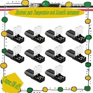 [tousandeoe4] 20 PCS Double-Wire Plug-in Connector+Locking Buckle for AWG 20-24