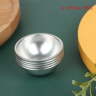 MUXI 5Pcs Ball Aluminum Semicircle Sphere Bath Bomb Cake Pan Mold Baking Pastry Mould