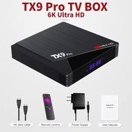 สมาร์ททีวี TX9เกม STB Pro 11 Ultra 6K HD 2.4G/5.8G WiFi AIIwinner H313 Set-Top Box YouTube
