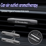 Mercedes Benz Car Air Fresheners Scents Diffuser Vent Clips Perfume Essential Oil Sticks For Mercede