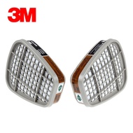 ❏◊3M 6001 penapis cat spray antivirus 6200 dan 7502 mask filter dengan anti-pemalsuan