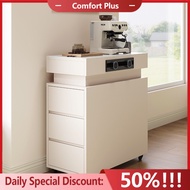 Light Luxury Simple Island Cabinet Household Rock Board Island Cabinet Movable Storage Edge Cabinet 