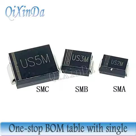20/50PCS UA1A US2A US2D US2G US2J US2M US3D US3G US3J US3M US5D US5G US5J US5M US3MC US5MC DO-214 SM