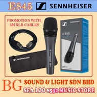SENNHEISER E845 / E-845 DYNAMIC SUPER CARDIOD VOCAL MICROPHONE WITH 5 METER GOOD QUALITY MICROPHONE 