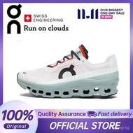 On Running Cloud Monster Gray Green Unisex Low-Top Running Shoes 5BV7