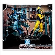Ready Mcfarlane Dc Multiverse Blue Beetle &amp; Booster Gold 2 Pack