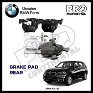 GENUINE BMW X5 F15 xDRIVE sDRIVE 35i 40e 50i 25d 30d 35d 40d REAR BRAKE PAD