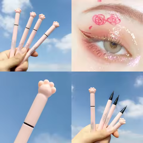 SUAKE 1Pcs Black Liquid Eyeliner Makeup Pen Waterproof Long-lasting Eyeliner Sweat-proof Not Easy to
