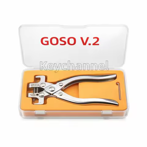keychannel GOSO V2 Flip Folding Car Key Pin Remover Tool – Locksmith Split Pin Fixing Tool for KD XH