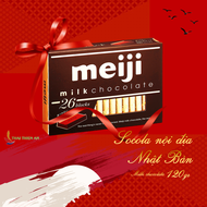 Socola sữa socola đen MEIJI Nhật Bản 120gr ăn vặt nhập khẩu