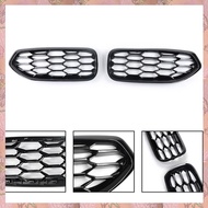 (NVIS) Car Kidney Grill Grille Honeycomb Style Gloss Black Front Fits for G29 Z4 2019-2023