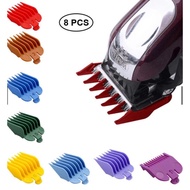 WAHL 8pcs Clipper Cutting Guide Comb Professional Clipper Guard Trimmers Hair Clipper Limit Comb Rep