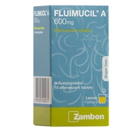 FLUIMUCIL A 600MG EFFERVERSCENT TAB