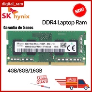 SK hynix DDR4 4GB 8GB 16GB DDR4 RAM 2133Mhz 2400Mhz 2666Mhz 3200mhz PC4-19200 SO-DIMM ram Memory for