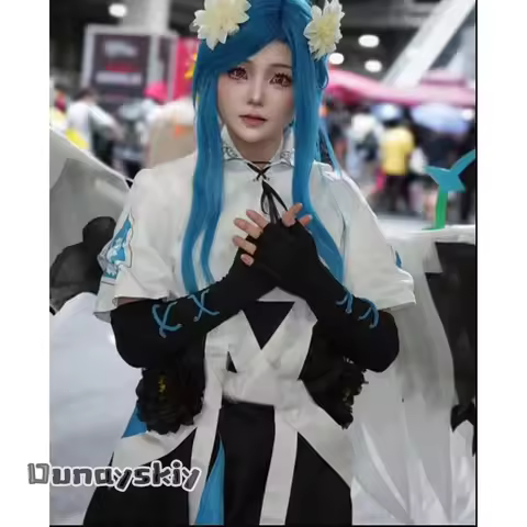IP Max Cos Guilty Gear Strive Dizzy Queen Dizzy Cosplay Costume Anime Game Character Roleplay Outfit