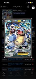 收 水箭龜EX xy122 promo (英文)ptcg m2 m1L sv10 sar sr