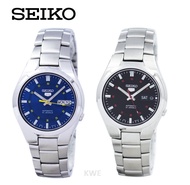 100% ORIGINAL SEIKO 5 Gents Men Automatic Stainless Steel Blue Watch SNK615K1, SNK617K1