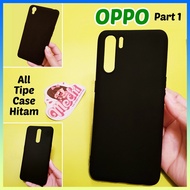 Case Hitam Oppo F11 PRO F15 F1S F3 Plus F3+ F5 YOUTH F7 F9 F17 F19 F1+ PLUS R9 X9009 F1 F1f A35 A59