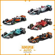 Bburago 1:43  Petronas F1 Team W13 / SF-23 Italian Edition / Mclaren F1 MCL60 /  Aston Martin AMR23 