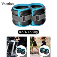 [Vsenkes] Pack of 2 Weight Cuffs, Weight Bands, Arm Weights And Ankle Weights with