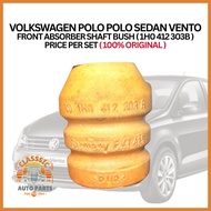 VOLKSWAGEN POLO  SEDAN VENTO  FRONT ABSORBER SHAFT BUSH ( 1H0412303B ) PRICE PER SET 100% ORIGINAL